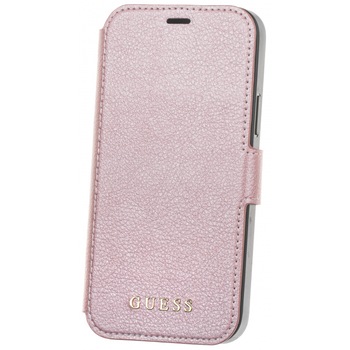 Husa de protectie Guess IriDescent pentru Apple iPhone 7 / Apple iPhone 8 / Apple iPhone SE (2020), Roz Auriu Husa de protectie Guess IriDescent pentru Apple iPhone 7 / Apple iPhone 8 / Apple iPhone SE (2020), Roz Auriu