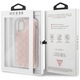 Husa de protectie Guess 4G Peony Glitter pentru Apple iPhone 11 Pro, Roz