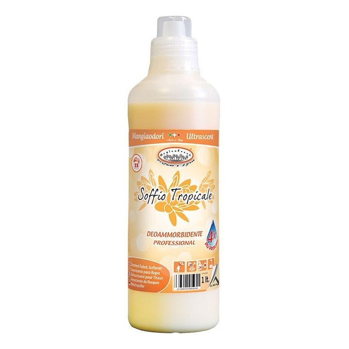 Hygienfresh Koncentrált Öblítő, Soffio Tropicale, 40 mosás, 1l