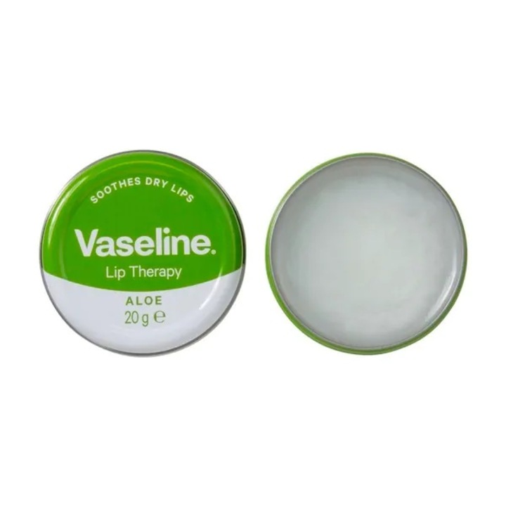 Balsam de buze Vaseline, Petroleum Jelly Lip Therapy, Aloe, 20 g