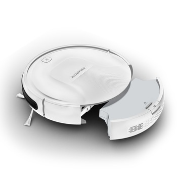 Aspirator robot Rowenta X-Plorer Serie 45 RR8227WH, 33W, 0.44L, 3 functii de curatare, autonomie 150 min, aplicatie dedicata pe smartphone, alb Aspirator robot Rowenta X-Plorer Serie 45 RR8227WH, 33W, 0.44L, 3 functii de curatare, autonomie 150 min, aplicatie dedicata pe smartphone, alb