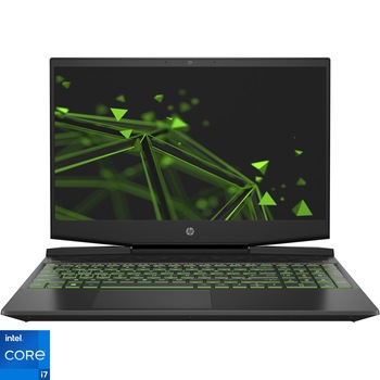 Laptop Gaming HP Pavilion 15-dk2019nq cu procesor Core i7-11370H, 15.6 Laptop Gaming HP Pavilion 15-dk2019nq cu procesor Core i7-11370H, 15.6