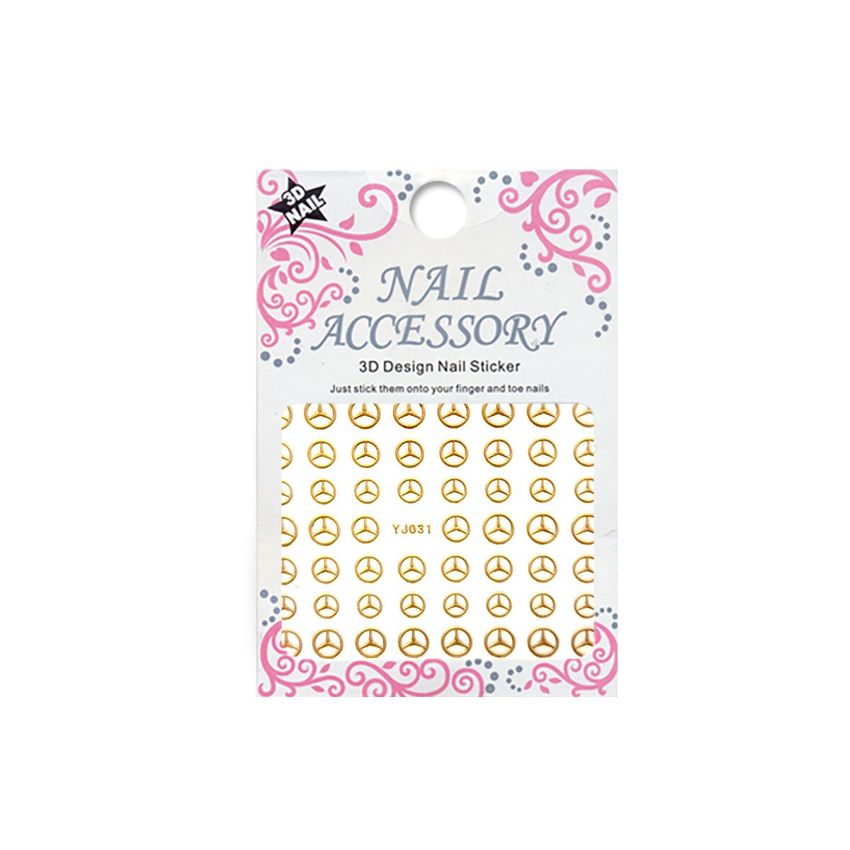 Matrita, MoonbasaNails, YJ031-G, Multicolor