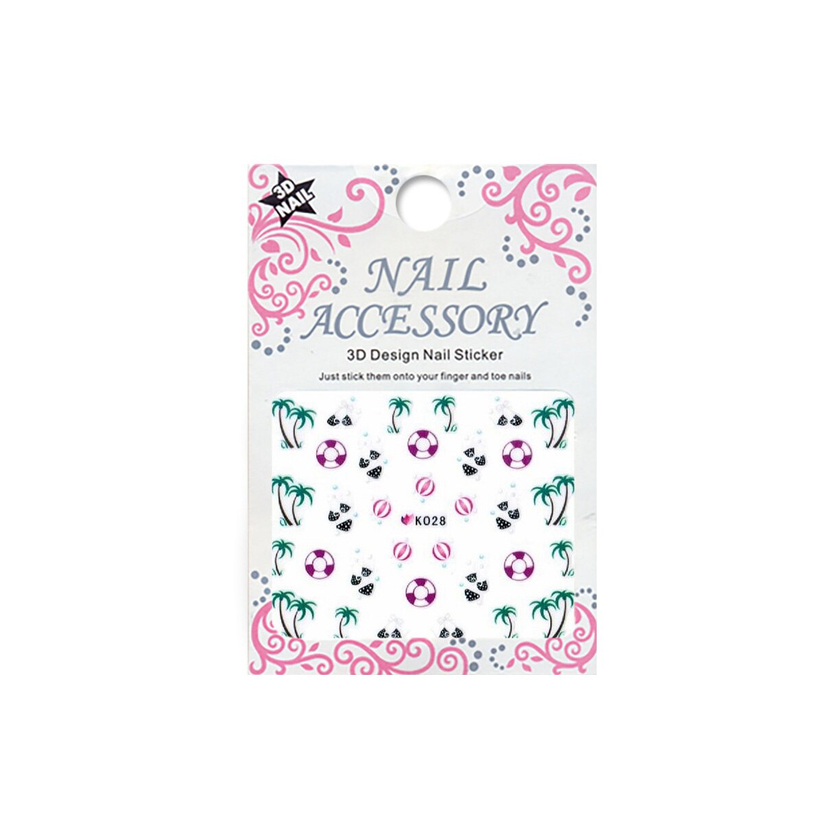 Matrita, MoonbasaNails, K028, Multicolor