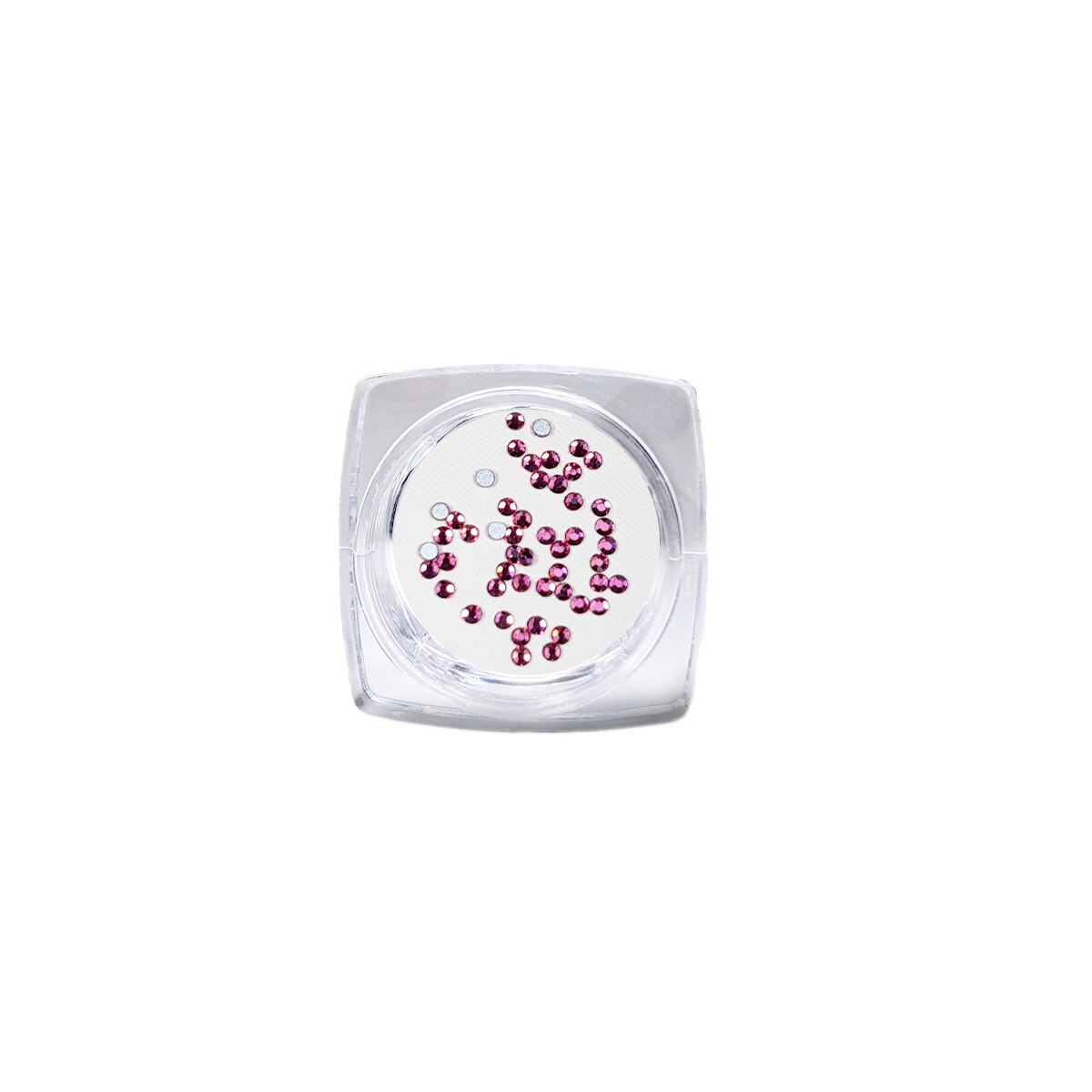 Stras pentru unghii, 50buc, MoonbasaNails, SS3, Rose