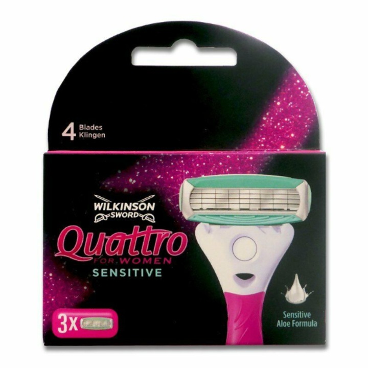 Set 4 rezerve, Wilkinson Quattro, Pentru femei