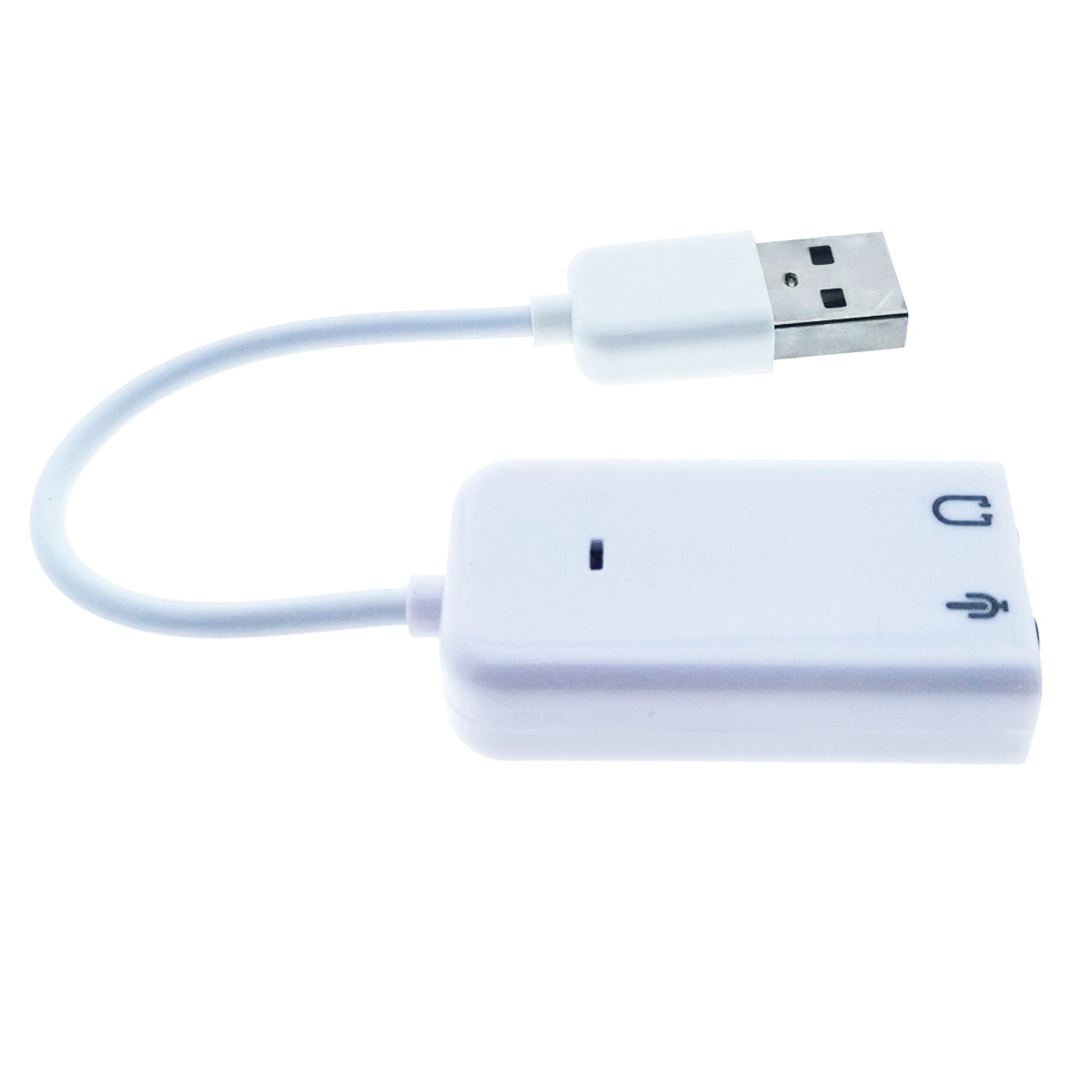 USB звукова карта, Virtual 7.1 Channel, адаптер за слушалки и микрофон ...