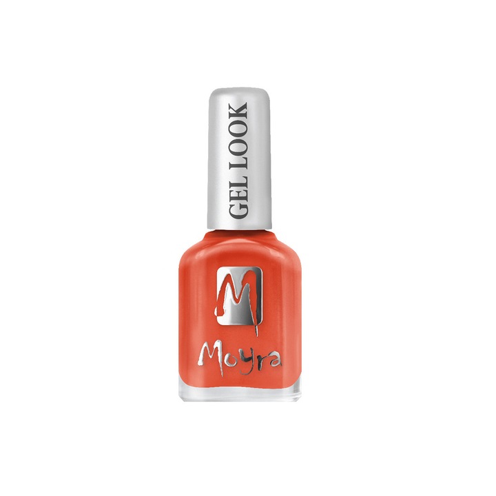 Lac de unghii Moyra Gel Look 12ml 966 Portocaliu