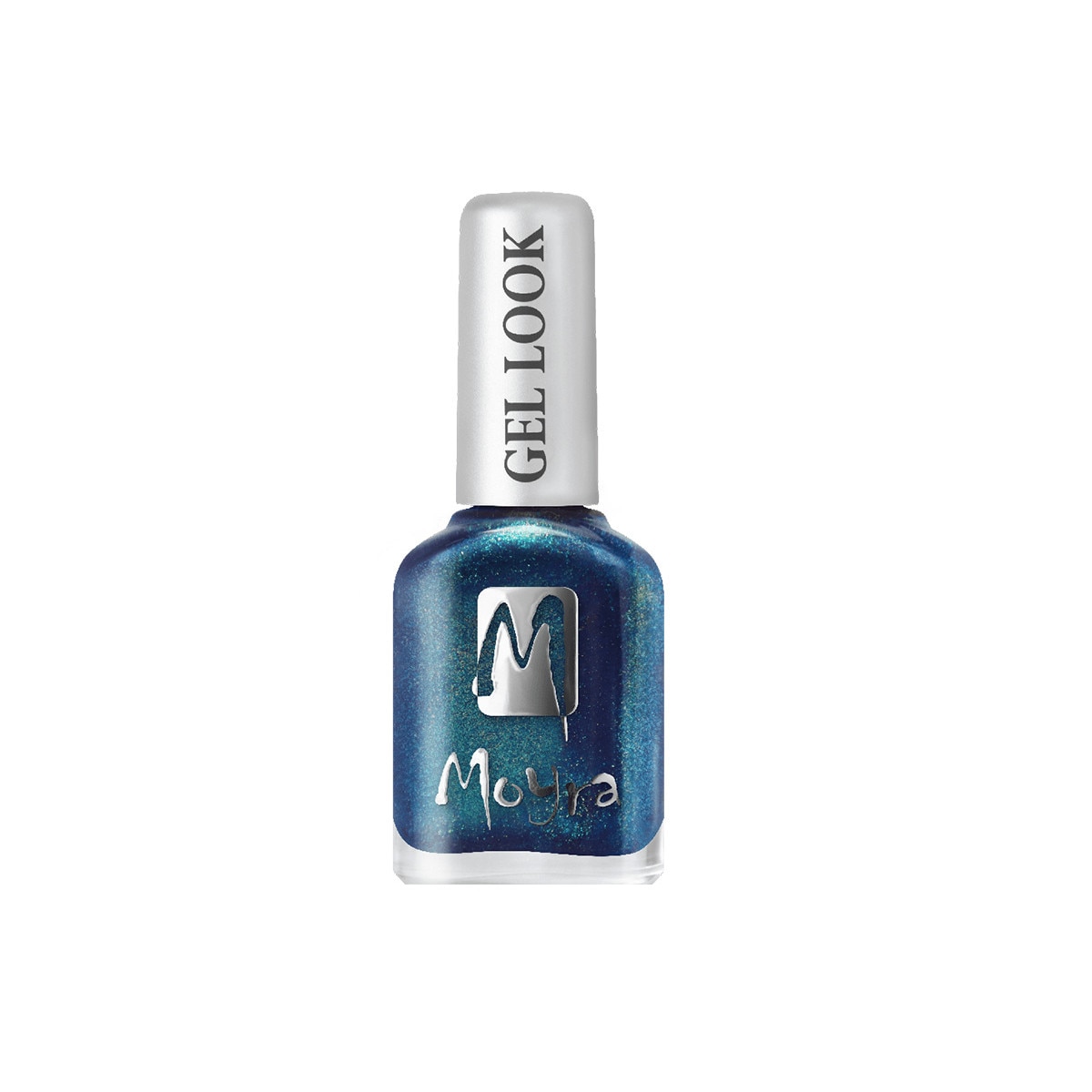 Lac de unghii Moyra Gel Look 12ml 963 Albastru