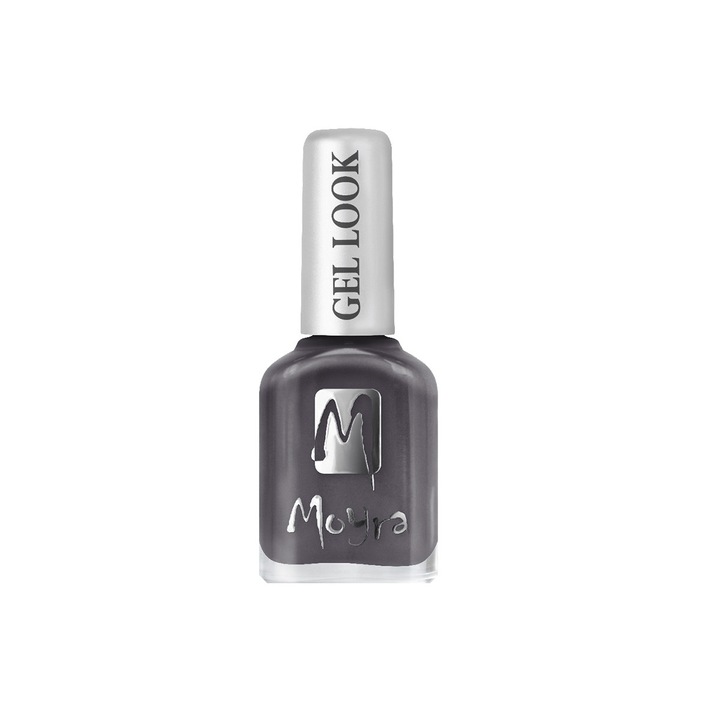 Lac de unghii Moyra Gel Look 12ml 935 Gri