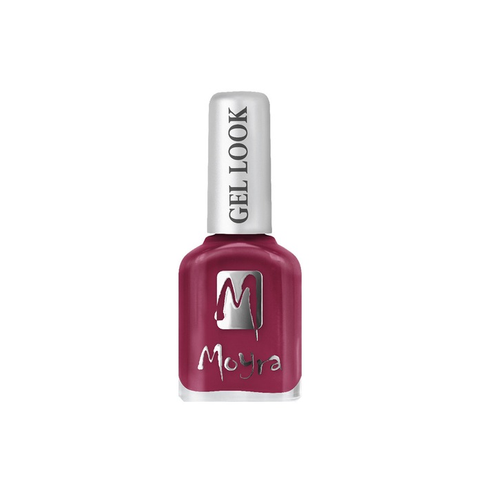 Lac de unghii Moyra Gel Look 12ml 910 Burgundia