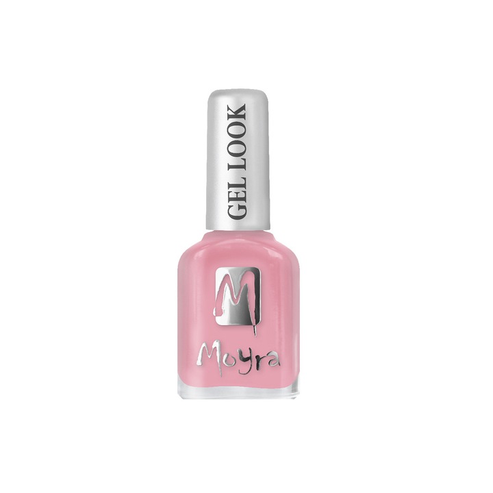 Lac de unghii, Moyra Gel Look, 12ml 953 Pink