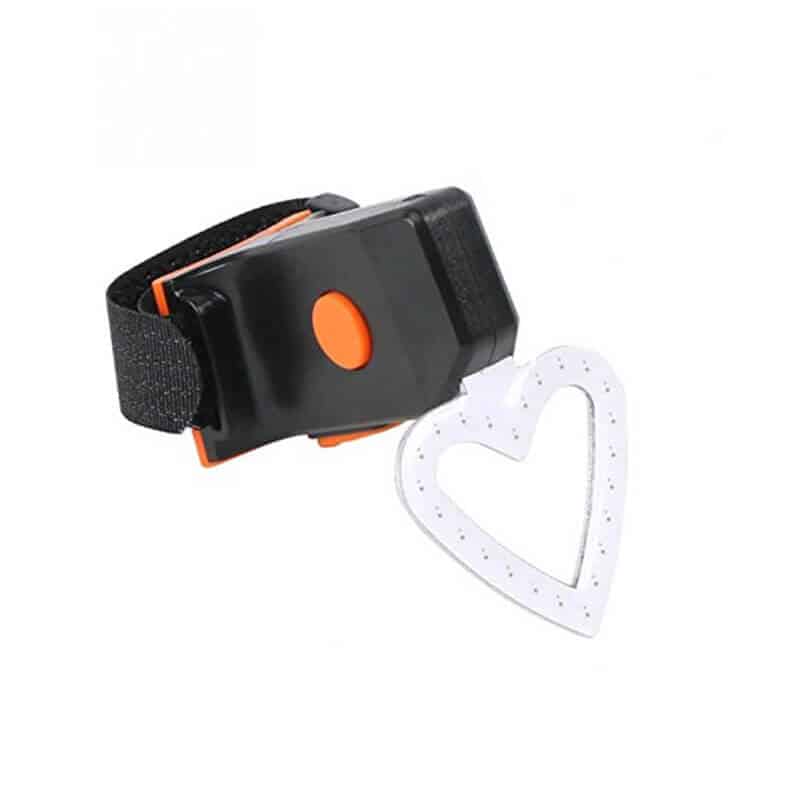 Lampa Edman stop spate bicicleta, led rosu, Love