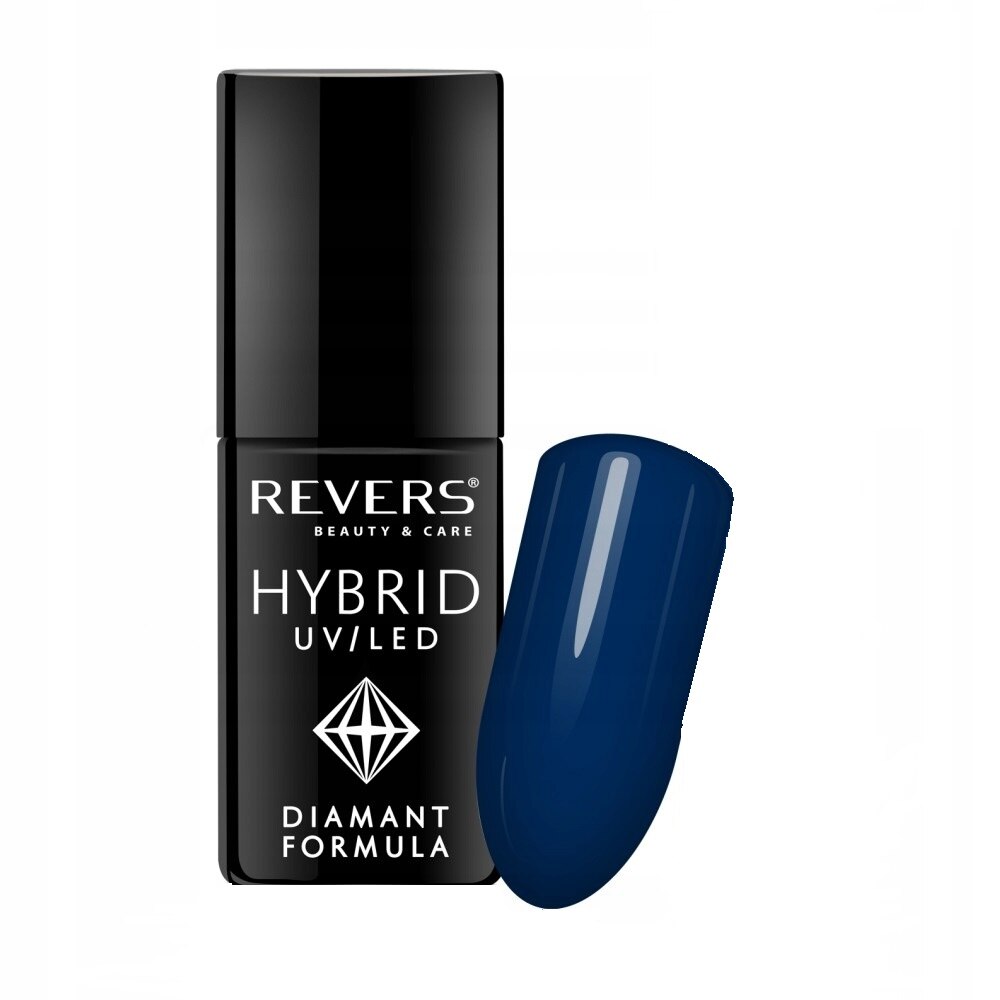 Lac de unghii Hybrid REVERS UV/LED 10 Navy Blue, 6ml