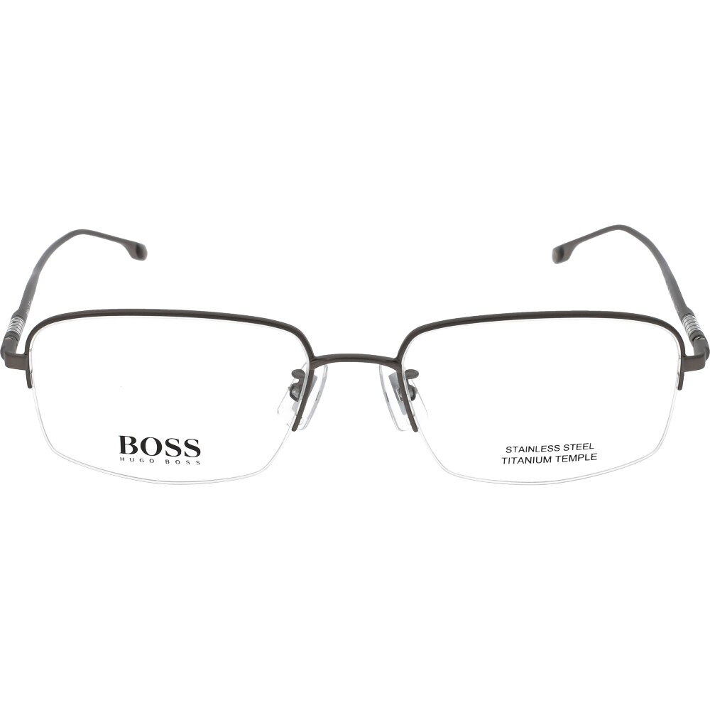 Rame ochelari de vedere pentru barbati Hugo Boss 1298/F R80, Argintiu, 56 mm