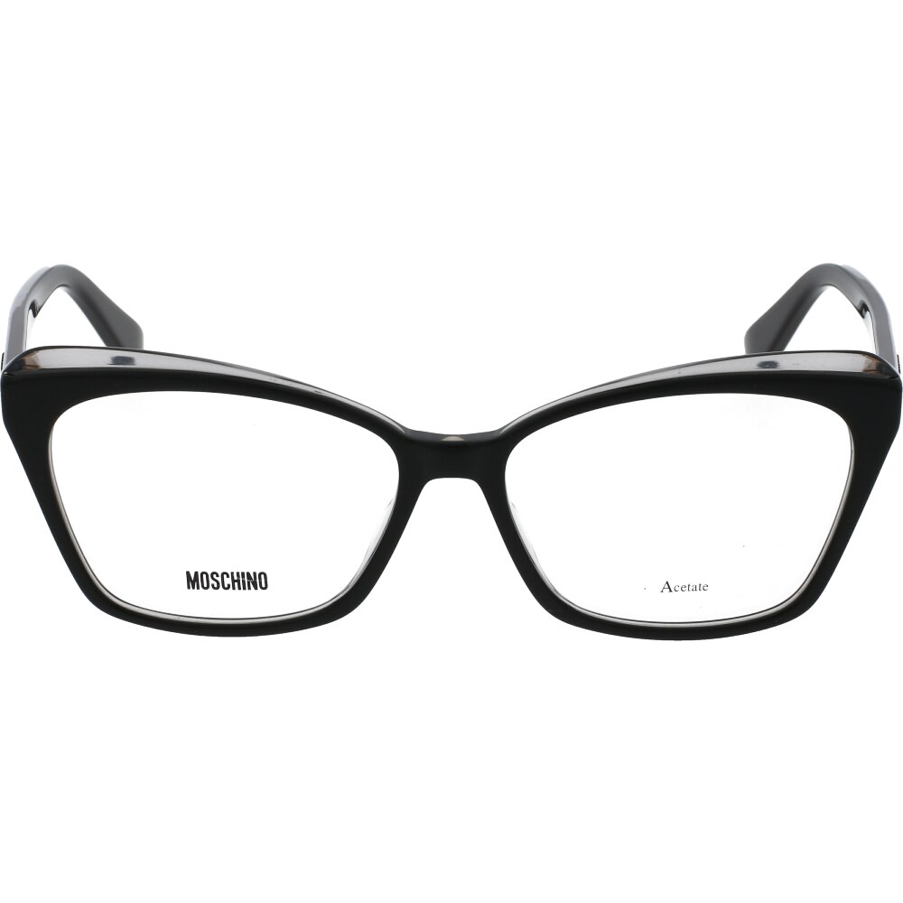 Rame ochelari de vedere pentru femei Moschino MOS569 08A, Negru, 53 mm