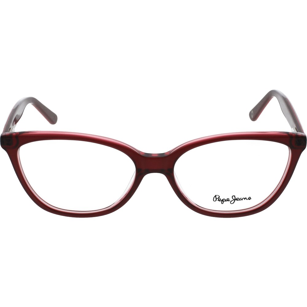 Rame ochelari de vedere pentru femei Pepe Jeans PJ3317 C3, Visiniu, 53 mm