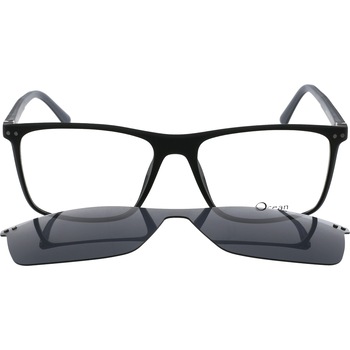 Rame ochelari de vedere unisex Ocean 95199 C2, clip-on, Negru, 54 mm Rame ochelari de vedere unisex Ocean 95199 C2, clip-on, Negru, 54 mm