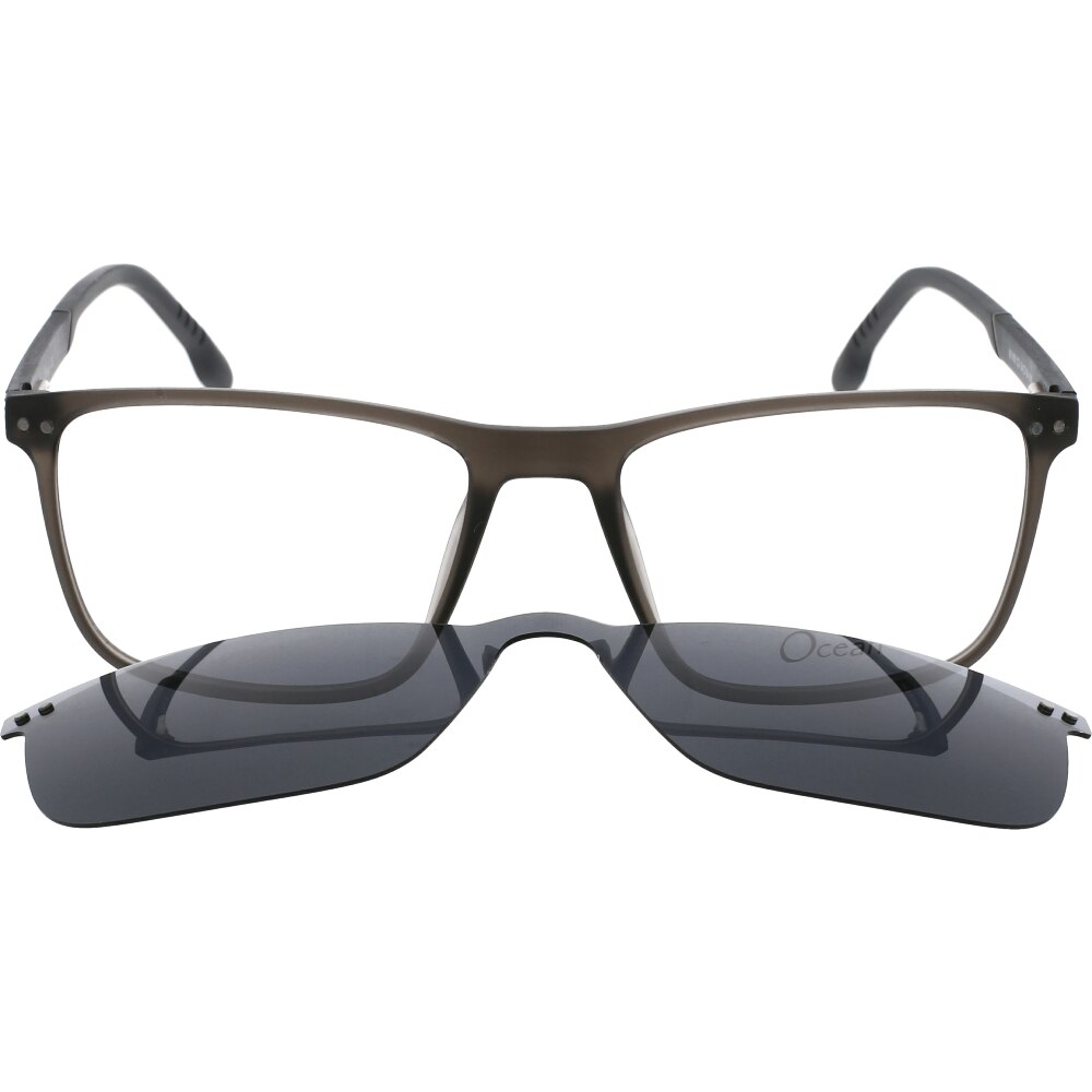 Rame ochelari de vedere unisex Ocean 95189 C3, clip-on, Gri, 54 mm