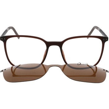 Rame ochelari de vedere unisex Ocean 95197 C3, clip-on, Maro, 52 mm Rame ochelari de vedere unisex Ocean 95197 C3, clip-on, Maro, 52 mm