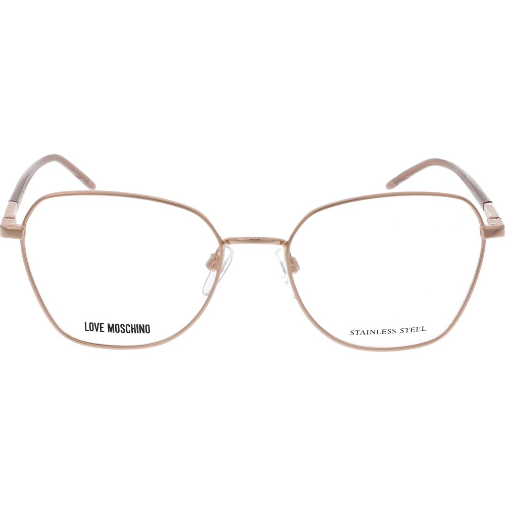 Rame ochelari de vedere pentru femei Moschino Love MOL561 DDB, Auriu, 53 mm