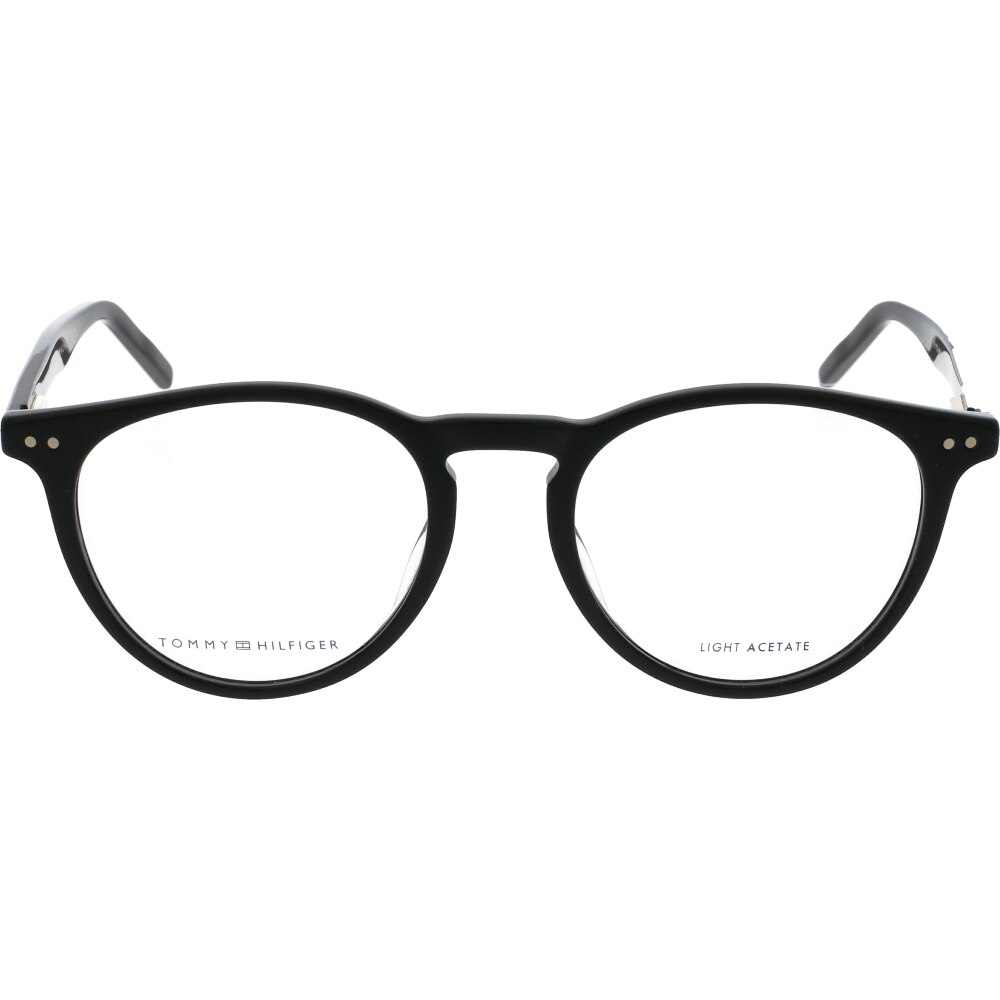 Rame ochelari de vedere unisex Tommy Hilfiger TH1733 807, Negru, 49 mm