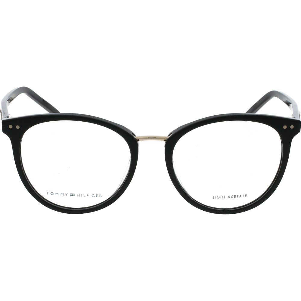 Rame ochelari de vedere pentru femei Tommy Hilfiger TH1734 807, Negru, 50 mm