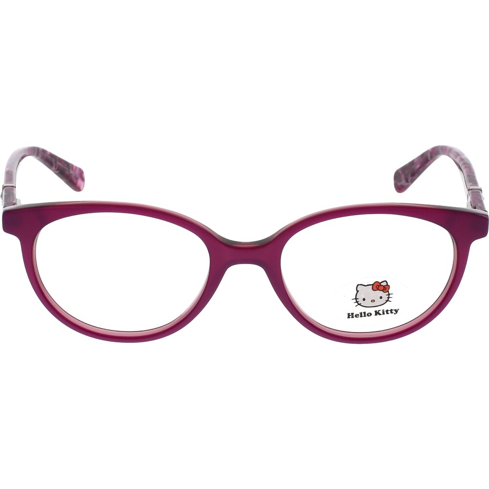 Rame ochelari de vedere pentru fete Hello Kitty HKAA154 C12, Roz, 46 mm
