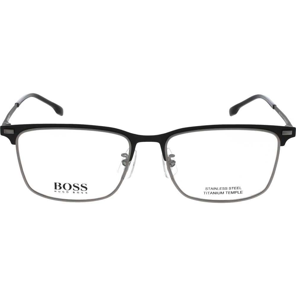 Rame ochelari de vedere pentru barbati Hugo Boss 1224/F 003, Negru, 55 mm