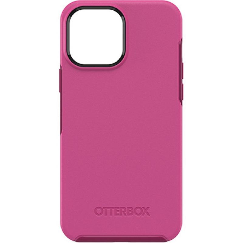 Carcasa antimicrobiana Otterbox Symmetry compatibila cu iPhone 13 Pro Max / iPhone 12 Pro Max Pink