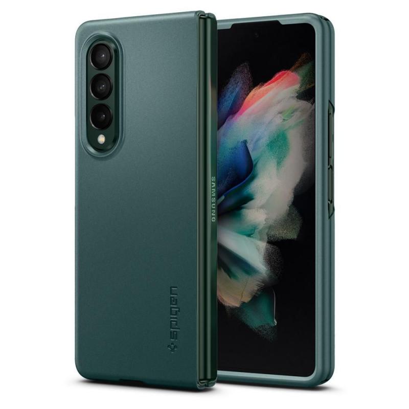 Carcasa Spigen AirSkin compatibila cu Samsung Galaxy Z Fold 3 5G Green