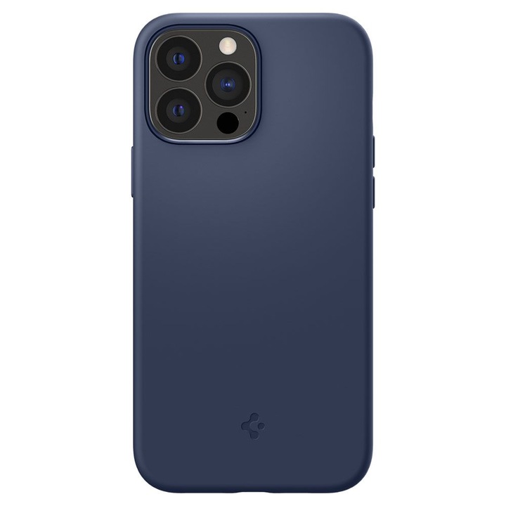 Carcasa Spigen Silicone Fit compatibila cu iPhone 13 Pro Navy Blue