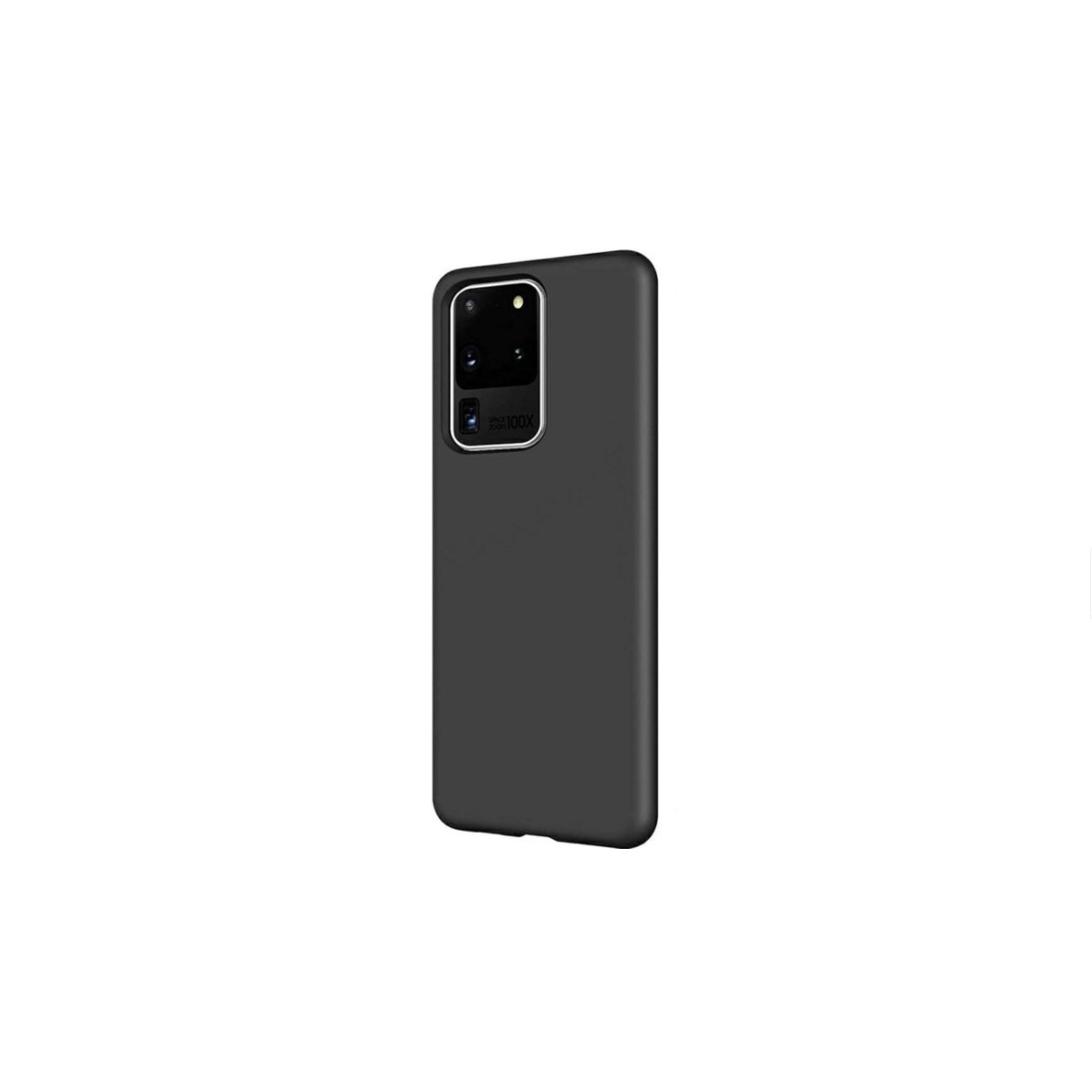 Husa din silicon pentru Samsung Galaxy S20 Ultra, bumper, Negru