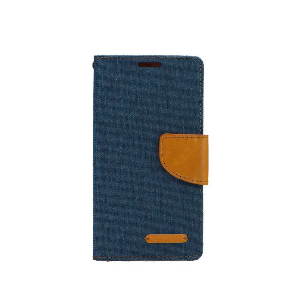 Husa Pentru Apple iPhone 5 / 5s, Canvas Book, Bleumarin,Paramount