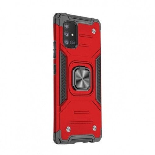 Husa De Protectie Wozinsky Ring Armor Pentru Samsung A70 , Rosie
