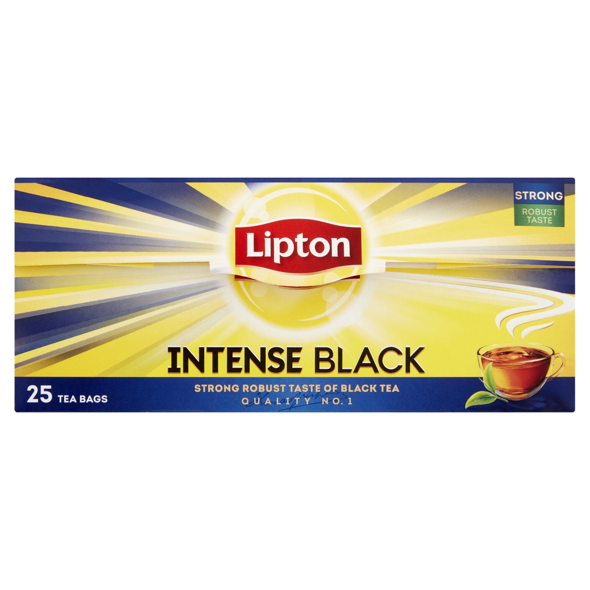 Ceai Lipton Intense, 25 pliculete, 57.5 g