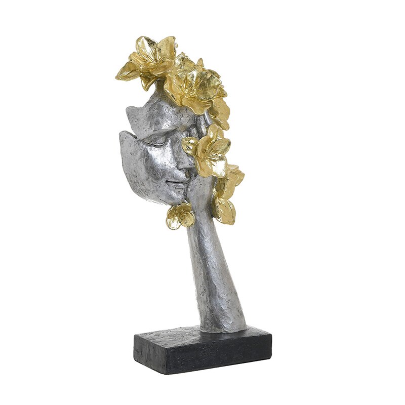 Statueta Silver Mask, Charisma Rasina, 18Χ12Χ37