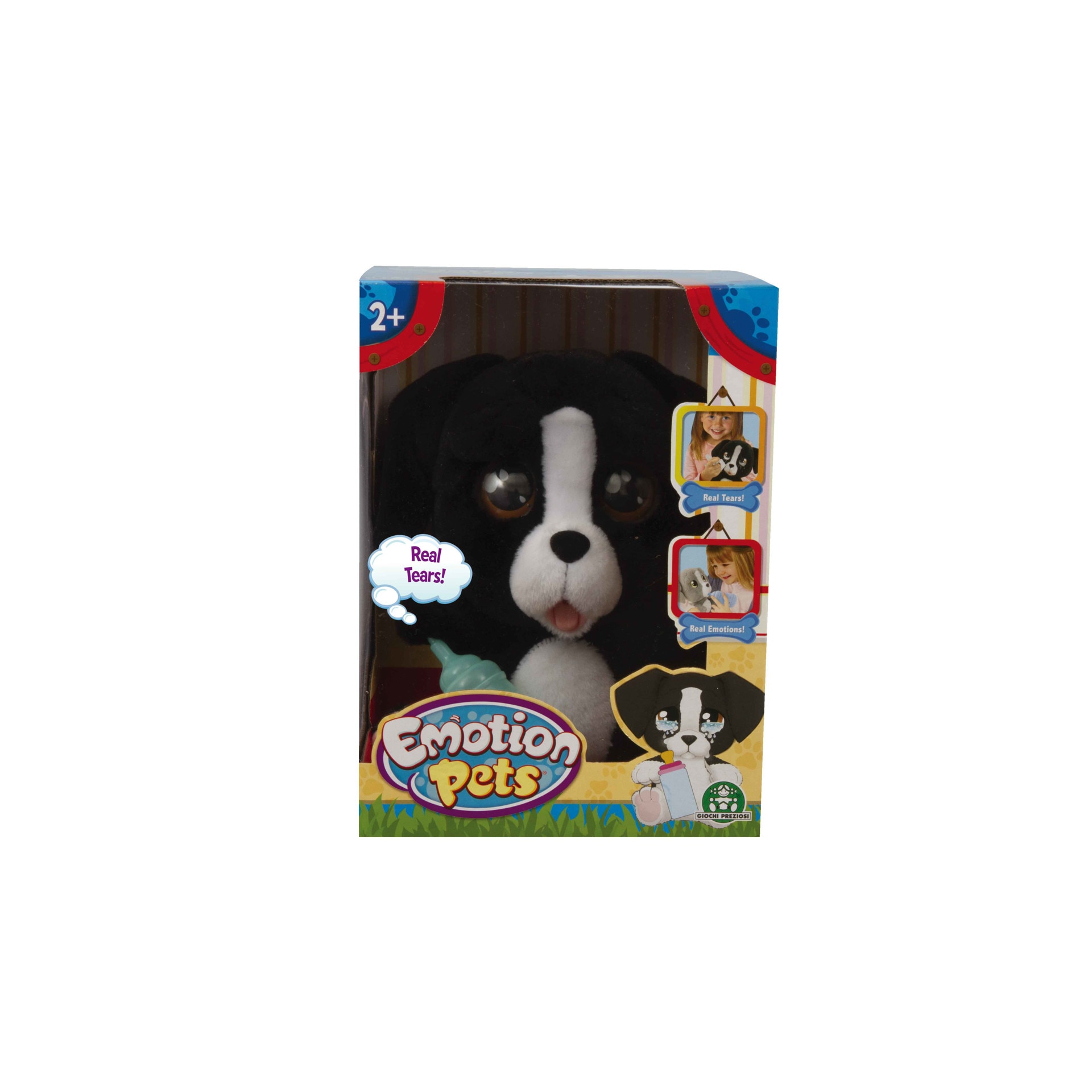 Plus catelus negru, cu lacrimi, Emotion Pets , MTM10000