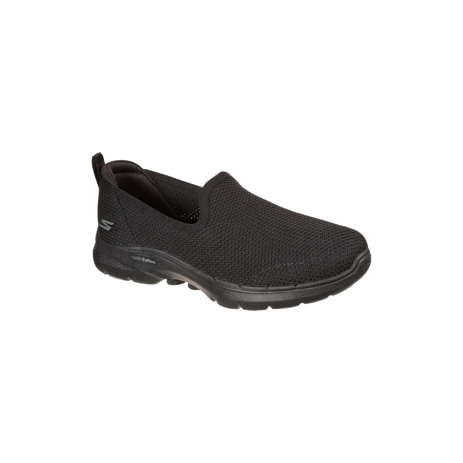 Pantofi sport Slip On Go Walk 6 Clear Virtue, Negru