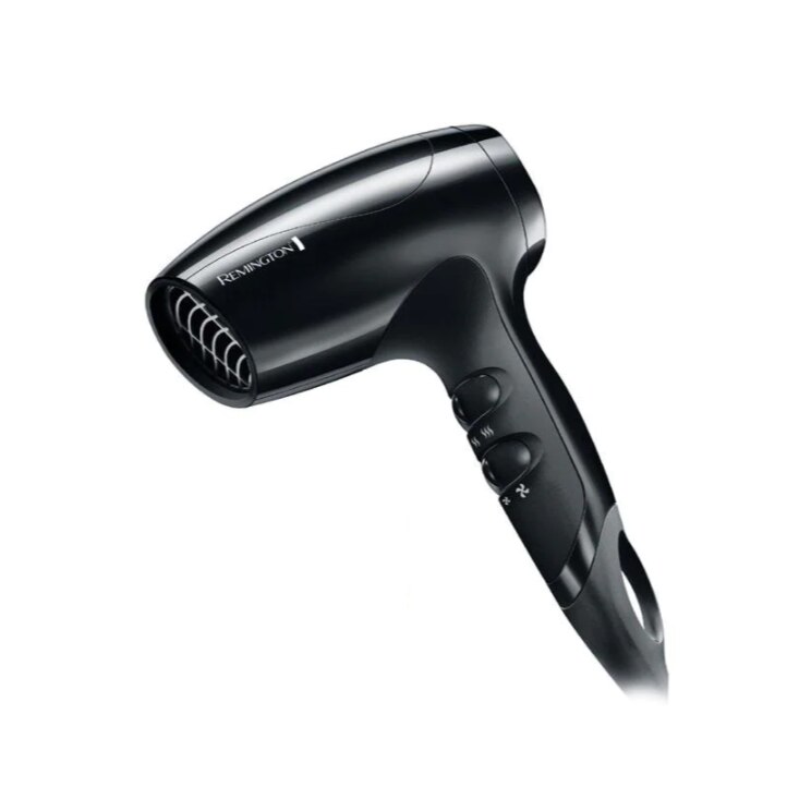 Uscator Compact de Voiaj, 1800W, 3 Setari Temperatura, 2 Setari Viteza, Setare ECO, Concentrator, Modern, Negru