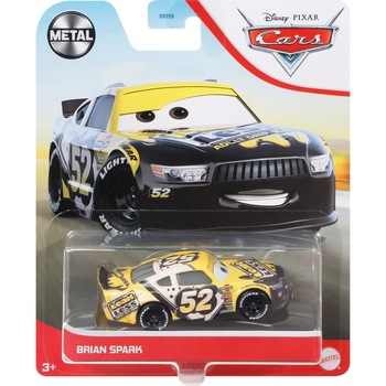 Masinuta diecast Disney Cars 3 - Brian Spark, 1:55 Masinuta diecast Disney Cars 3 - Brian Spark, 1:55