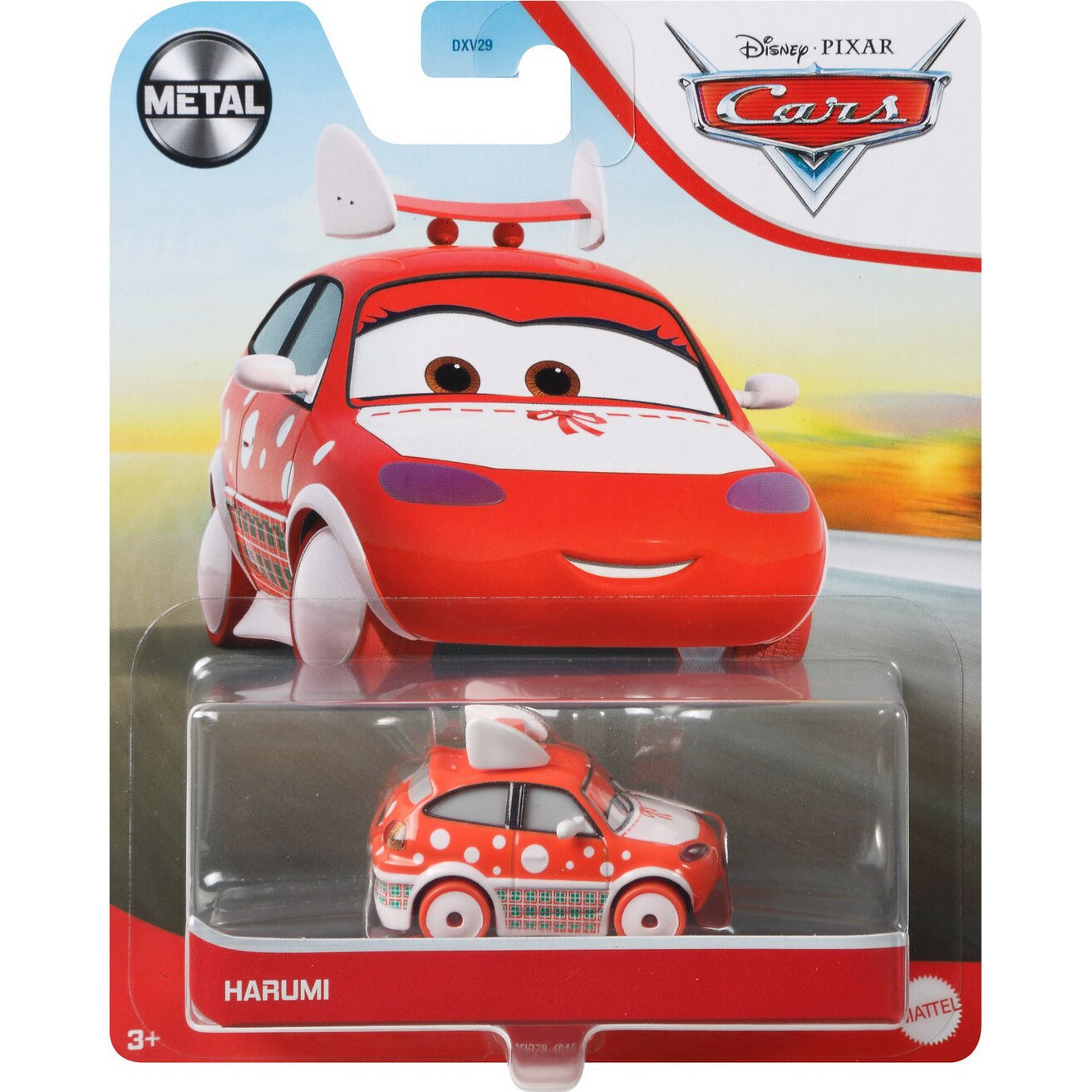 Masinuta diecast Disney Cars 3 - Harumi, 1:55