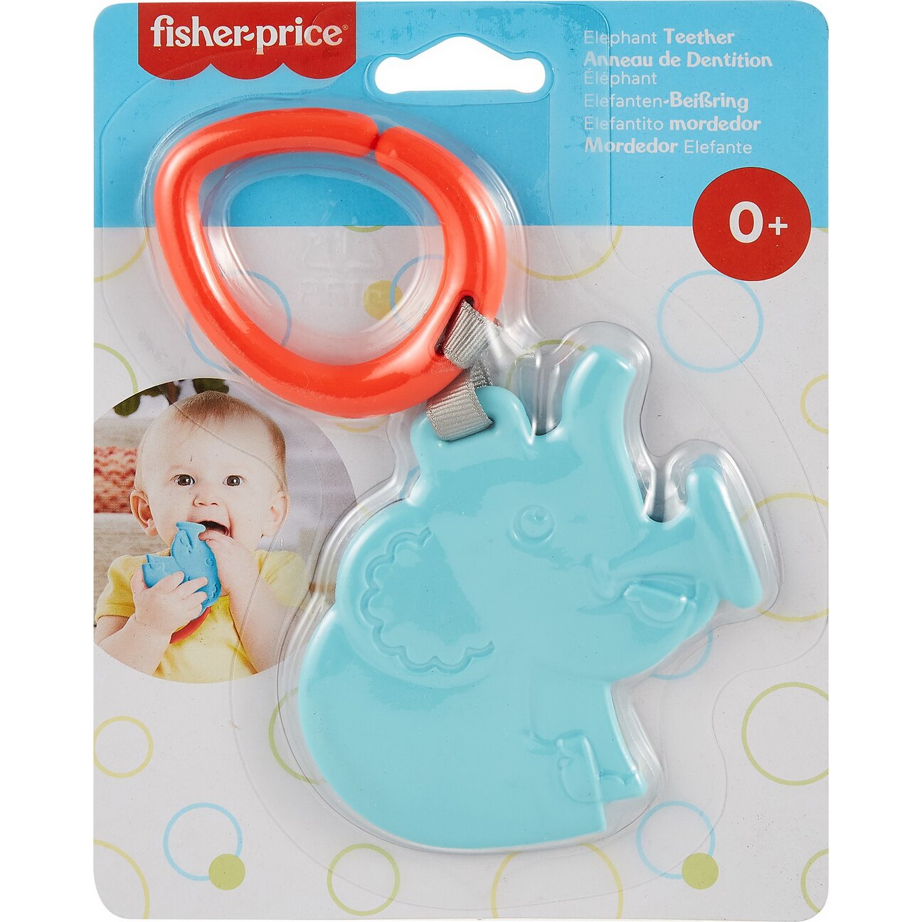 Jucarie dentitie Fisher Price - Elefantel