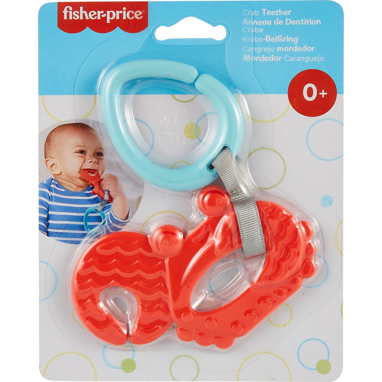 Jucarie dentitie Fisher Price - Crab