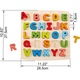 Puzzle din lemn Hape - Alfabet Chunky, 24 piese