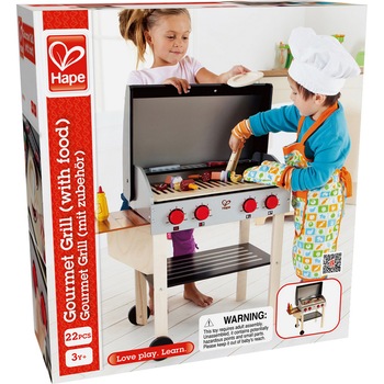 Set de joaca Hape - Gratar, 22 accesorii Set de joaca Hape - Gratar, 22 accesorii