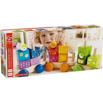 Jucarie de sortat Hape - Trenul Fantasia Jucarie de sortat Hape - Trenul Fantasia