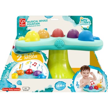 Jucarie de baie Hape - Fantana muzicala, Balenute Jucarie de baie Hape - Fantana muzicala, Balenute