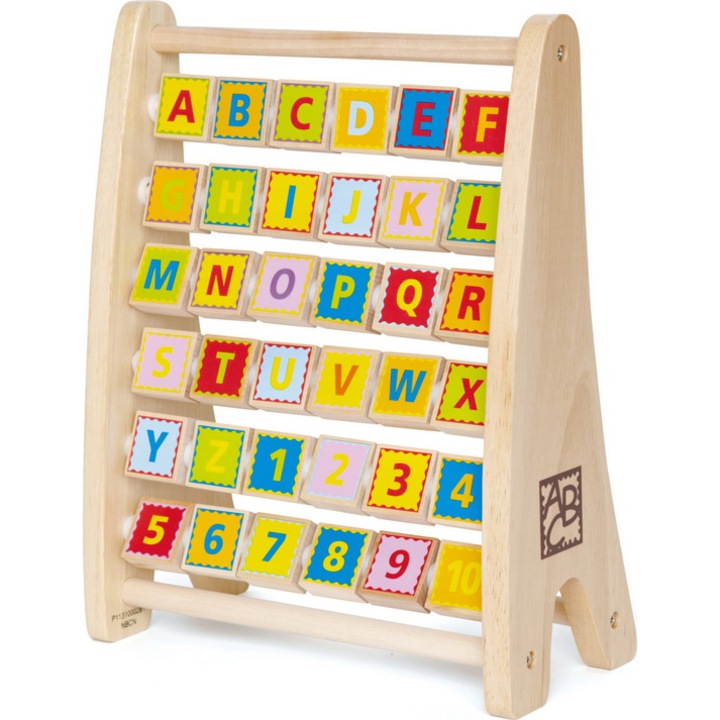Образователна играчка Hape - Абакус и азбука