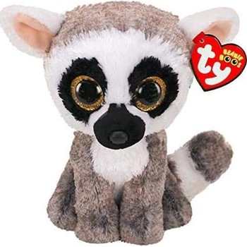 Jucarie de plus TY - Beanie Boos, Lemur, 15 cm Jucarie de plus TY - Beanie Boos, Lemur, 15 cm